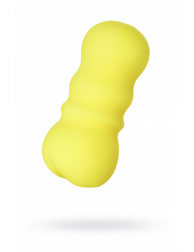 Мастурбатор нереалистичный Feel 2 желтый 14,2 см MM-12