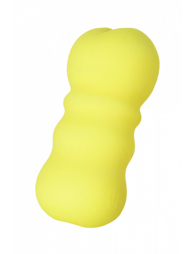 Мастурбатор нереалистичный Feel 2 желтый 14,2 см MM-12
