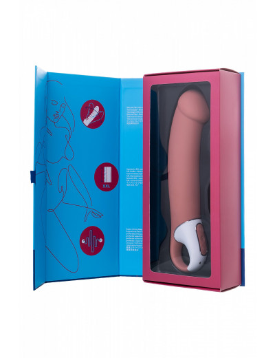 Вибратор Satisfyer Vibes Master силикон бежевый 23,5 см EE73-862-1017