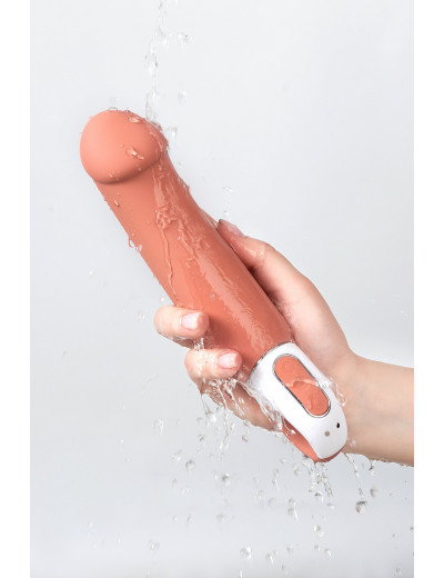 Вибратор Satisfyer Vibes Master силикон бежевый 23,5 см EE73-862-1017