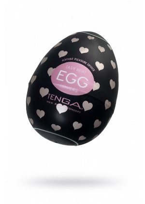 Нереалистичный мастурбатор Tenga Egg Lovers черный 6,1 см EGG-001L