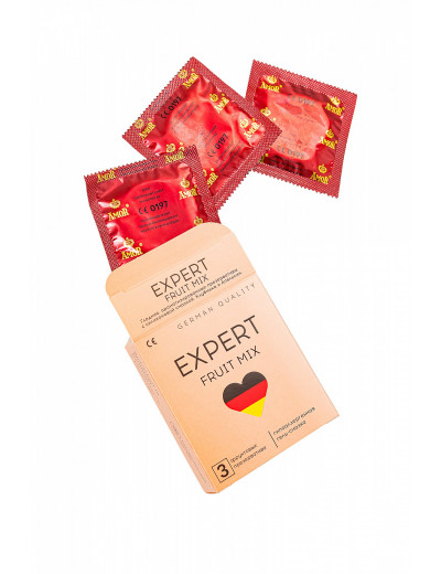 Презервативы Expert Fruit Mix фруктовый микс №3 909/1