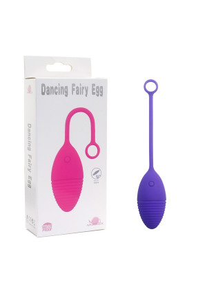 Виброяйцо Dancing Fairy Egg фиолетовое перезаряжаемое Д185113-1