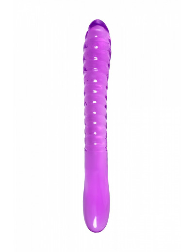 Двусторонний фаллоимитатор A-Toys Frica фиолетовый 23 см 762008