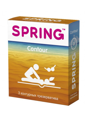 Презервативы Spring контурные № 3 шт SP Contour 3