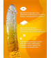 Фаллоимитатор реалистичный оранжевый 20,5 см ДКС-Д016-1