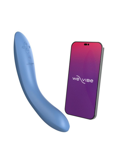 Вибратор  для пар We-Vibe Rave 2 голубой 21,7 см SNRA2SG5