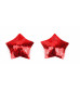 Пэстисы наклейки на грудь в форме звезд красные NTB-80601