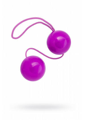 Вагинальные шарики для укрепления мышц фиолетовые 3 см 885006-4