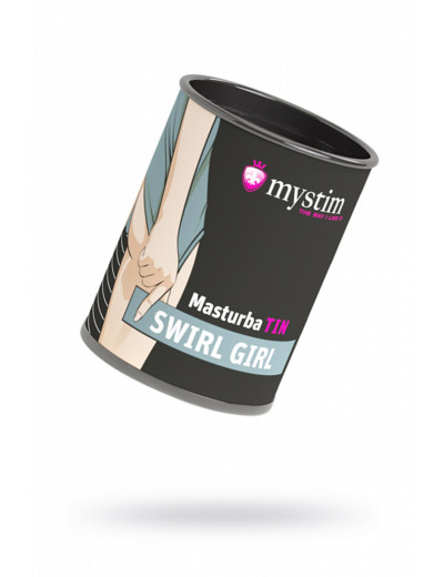 Мастурбатор Mystim Swirl Gir белый 4,5 см 46292