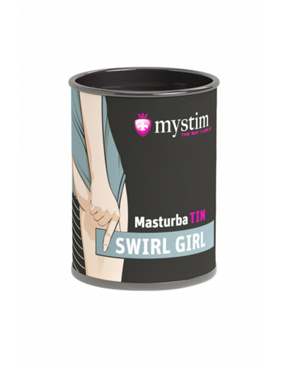 Мастурбатор Mystim Swirl Gir белый 4,5 см 46292