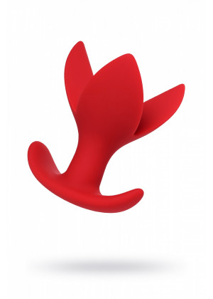 Расширяющая анальная втулка Flower красная 9 см 357008