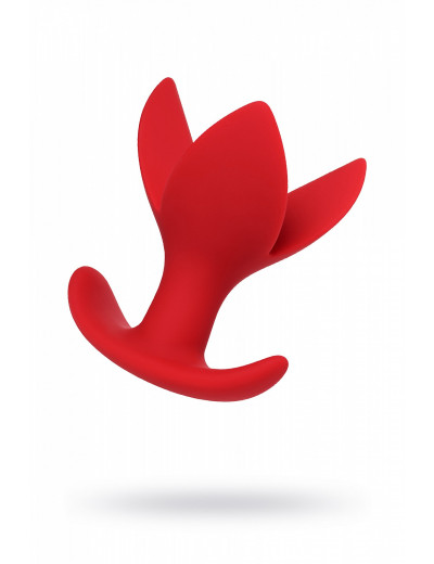 Расширяющая анальная втулка Flower красная 9 см 357008