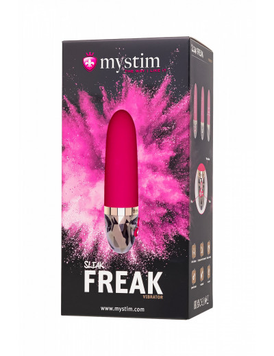 Вибратор Mystim Sleak Freak красный 14,5 см 46533