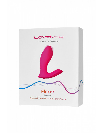 Вибратор Lovense Flexer розовый 10,1 см LE-25