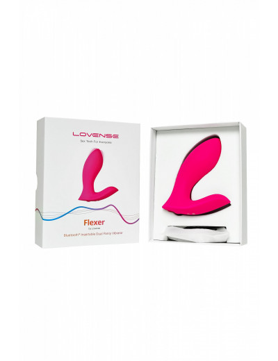 Вибратор Lovense Flexer розовый 10,1 см LE-25