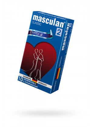 Презервативы Masculan Classic 2 с пупырышками Dotty 10 шт 305