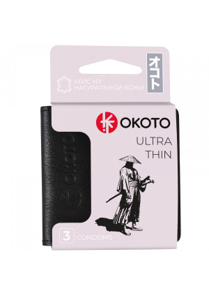 Презервативы в кейсе Okoto Ultra Thin ультратонкие №3 1482