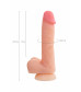 Фаллоимитатор RealStick Silicone Hugh J телесный 20,5 см 9420002