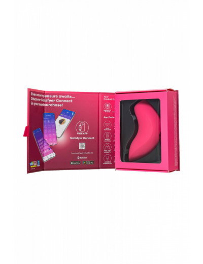 Вакуум-волновой бесконтактный стимулятор Satisfyer Magnetic Deep Pulse розовый J2018-149-1