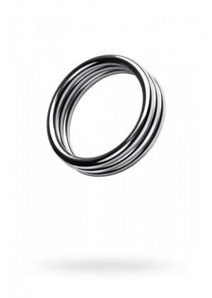 Кольцо на пенис Toyfa Metal серебряное 717104-M
