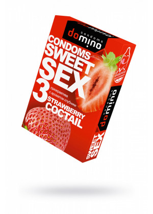 Презервативы для орального секса Luxe Sweetsex клубника №3 674