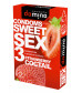 Презервативы для орального секса Luxe Sweetsex клубника №3 674