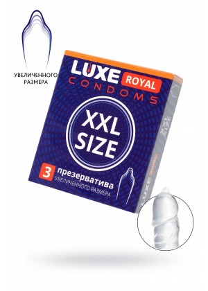 Презервативы Luxe Big Box XXL SIZE 20 см №3 684/1