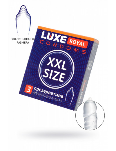 Презервативы Luxe Big Box XXL SIZE 20 см №3 684/1