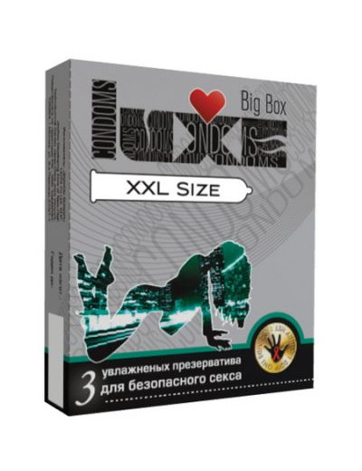 Презервативы Luxe Big Box XXL SIZE 20 см №3 684/1