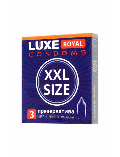 Презервативы Luxe Big Box XXL SIZE 20 см №3 684/1