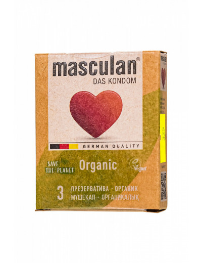 Презервативы masculan Organic утонченные № 3  325