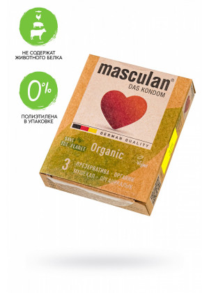 Презервативы masculan Organic утонченные № 3  325