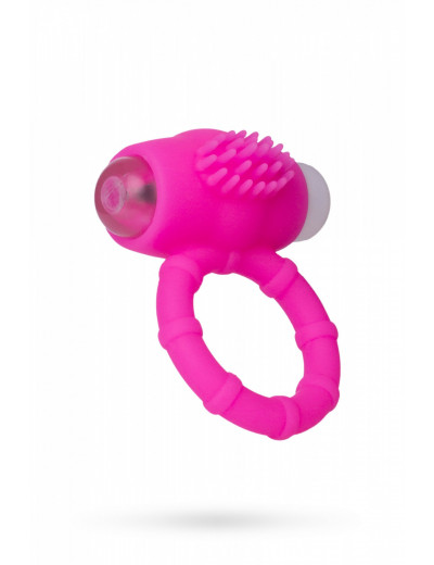 Эрекционное кольцо на пенис Штучки-дрючки силикон розовый 2,5 см 690904