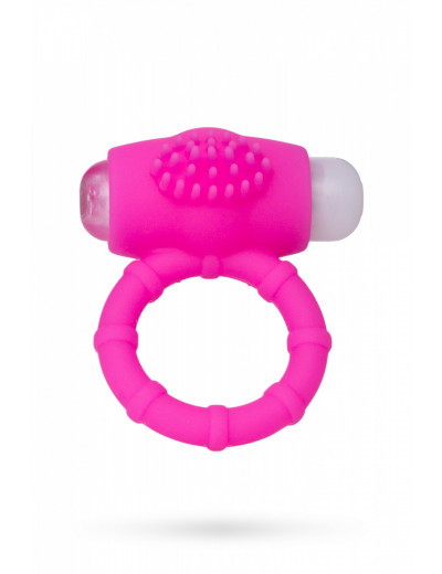 Эрекционное кольцо на пенис Штучки-дрючки силикон розовый 2,5 см 690904