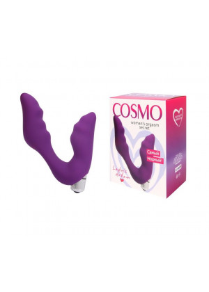 Вибромассажер для точки G Cosmo фиолетовый 12,7 см CSM-23089