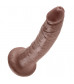 Фаллоимитатор Pipedream King Cock 7 коричневый 20 см PD5502-29