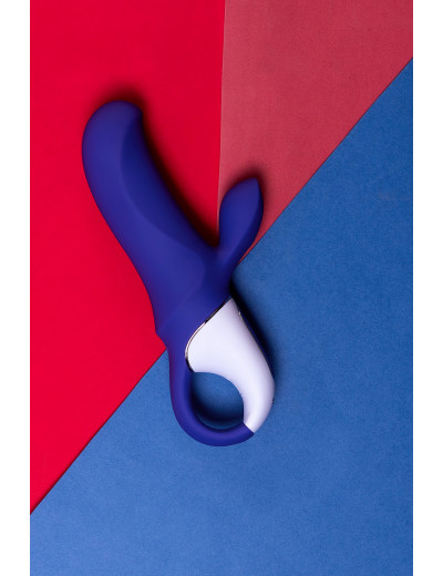 Вибратор Satisfyer Vibes Magic Bunny силикон фиолетовый 17,7 см EE73-826-1017