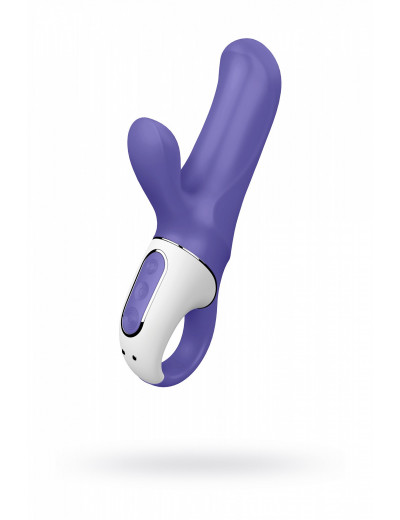 Вибратор Satisfyer Vibes Magic Bunny силикон фиолетовый 17,7 см EE73-826-1017