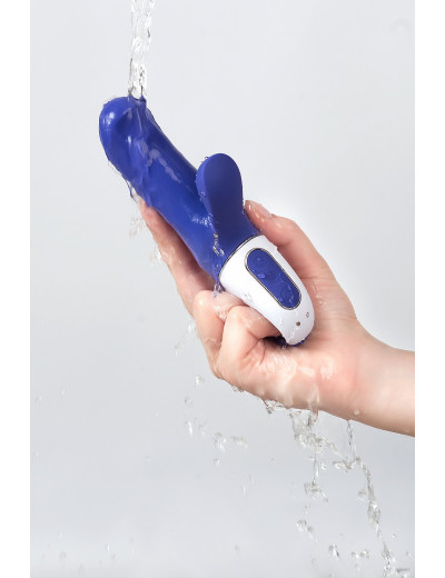 Вибратор Satisfyer Vibes Magic Bunny силикон фиолетовый 17,7 см EE73-826-1017