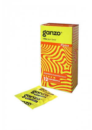 Презервативы Ganzo Juice ароматизированные № 12 143