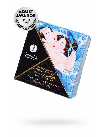 Соль Мёртвого моря Shunga Moonlight Bath Океанский бриз с лечебными свойствами 75 гр 6601