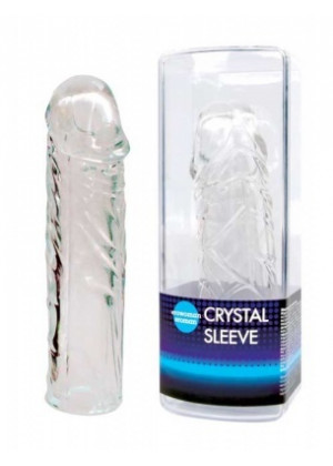 Насадка закрытая удлиняющая Crystal sleeve 13.5 см ЕЕ-10008