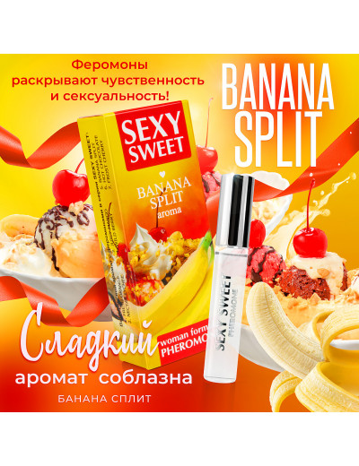 Парфюмерное средство с феромонами Sexy Sweet Banana Split 10 мл LB-16125