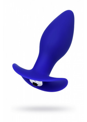 Анальная вибровтулка ToDo by Toyfa Fancy синяя 10,7 см 358001