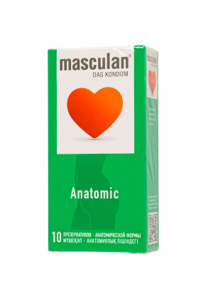 Презервативы Masculan Anatomic анатомической формы №10 328