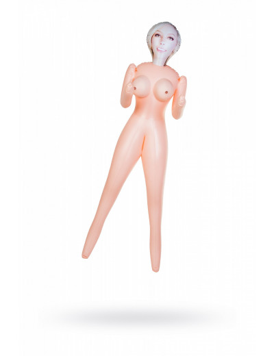 Кукла надувная Dolls-X Cecilia блондинка с двумя отверстиями 160 см 117023