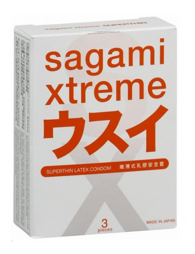 Презервативы Sagami Xtreme Superthin латексные №3 143146