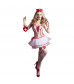 Костюм медсестры Candy Girl Lola боди, юбка, чулки, головной убор, маска, аксессуар OS 841040