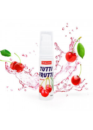 Съедобная гель-смазка Tutti-Frutti вишня 30 г 30001